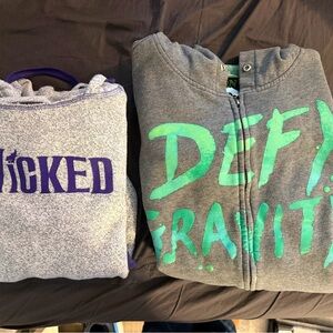 Long sleeve 'Wicked' Merch - Purple and Grey Jacket